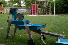 Wasserspielgerät in der Kita Theuern